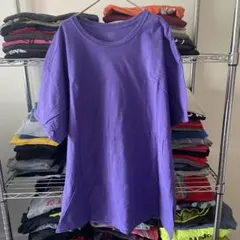 90sヴィンテージフルーツオブXL紫パープルtシャツUSA直輸入メンズ古着ユニセ