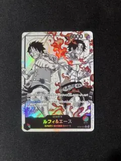 PSA9 ルフィ＆エース リーダーパラレル スタートデッキEX - メルカリ