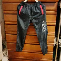 SVOLME トレーニングパンツ ネイビー/赤