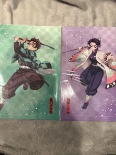 鬼滅の刃　アニプレックスオンラインくじ　クリアファイル