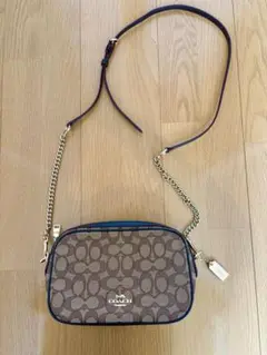 美品 COACH コーチ 2way チェーン ショルダーバッグ ハンドバッグ cp021lkcm5.jpg