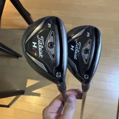 Titleistの816H1(23)816H2(21) ユーティリティ2本セット - メルカリ