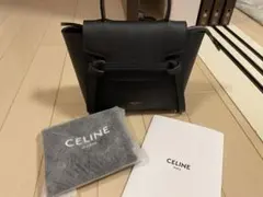 『お値下げしました！』　美品　CELINE ベルトバッグ　ピコ(巾着付き)
