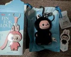 POPMART ラブブ ぬいぐるみペンダント イニシャル 【正規品】R