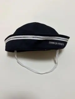 COMME CA FOSSETTE ネイビー セーラー帽子