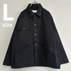 ユニバーサルオーバーオール ×レリューム カバーオール　ブラック　L