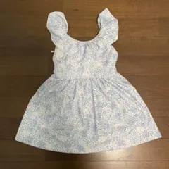 キャサリンコテージ　水着110センチ　花柄　猫　リボン柄