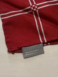 MARGARET HOWELL チェック柄スカーフ