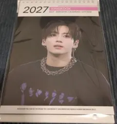 ジョングク 2027-2028 卓上カレンダー ステッカー付