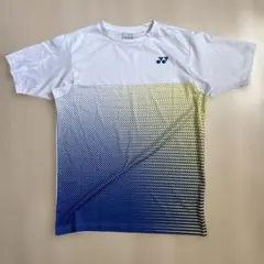 YONEXヨネックス 青黄色グラデーション　ドライTシャツＭサイズのサムネイル
