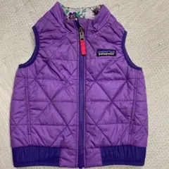 パタゴニア  キッズダウンベスト リバーシブル