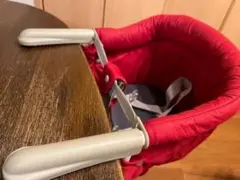 Inglesina ベビーチェア レッド トレイ付き