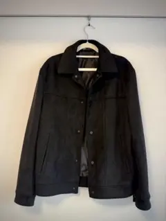 ザラ　シャツジャケット　ブラック　メンズ　Sサイズ