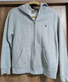 Polo Ralph Lauren グレー フルジップパーカー 160サイズ