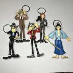 当時物 レア 希少 ルパン三世 キャラクターキーホルダーセット - メルカリ