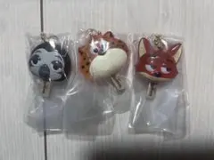 ズートピア アイスキャンディーチャーム 3個セット
