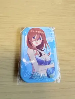 五等分の花嫁 缶バッジ　中野三玖　水着