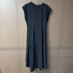 Mila Owen ノースリーブロングワンピース 黒 サイズ1