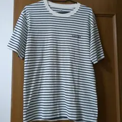 メンズmont-bell ストライプ Tシャツ Mサイズ