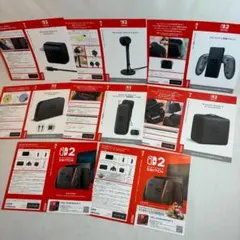 8点 販促 ダミージャケット Nintendo Switch2 日本語 周辺機器
