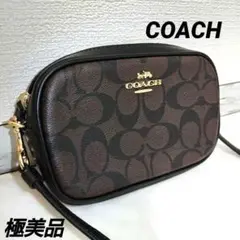 ✨️極美品✨COACH コーチ ショルダーバッグ ポーチ シグネチャー柄