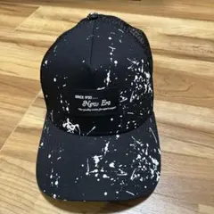 【本日限定SALE】New Era スプラッタープリント キャップ 帽子