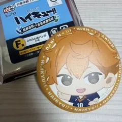 ハイキュー!! ふわふわ缶バッジ 日向翔陽 タイトーくじ