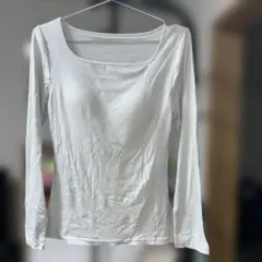 RADIANNE ホワイト長袖ブラトップ