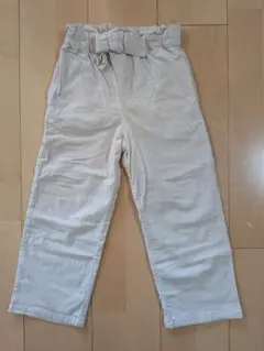 ♡プティマイン♡コーデュロイの長ズボン♡ 110♡♡ベージュ♡定価3900円♡