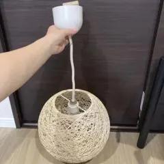 ホワイト ストリングボール ペンダントライト