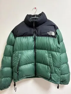 THE NORTH FACE ヌプシ　グリーン×ブラック