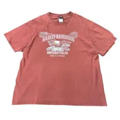 Harley-Davidson Tシャツ　イーグルプリント　古着　8#a
