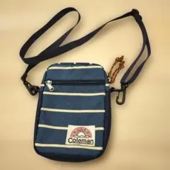 Coleman 肩掛けポーチ ネイビー