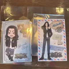 ゆ*う様 東京リベンジャーズ 江の島ミッション TR箔押しポストカード 場地圭介