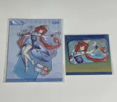 原神　 ニィロウ　アクリルスタンド　スクエア缶バッジ　公式正規品