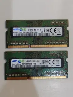 Samsung ノートPC用メモリ 8GB DDR3L PC3L-12800S - メルカリ