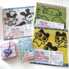 たまごっち　1番くじ　ハンドタオル＆プロフィール帳＆きらきらラバーチャームセット