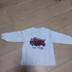 petit main 消防車 Tシャツ 80