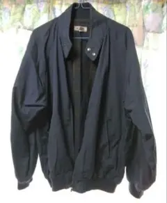 KISTER ネイビー ジャンパー スウィングトップ  LLサイズ