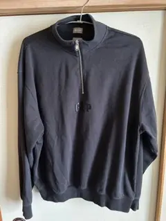 GAP ハーフジップ　ブラック