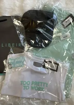 LIBEIRO 鈴木亜美 Tシャツ リベイロ パンツ セットアップ ミント 限定