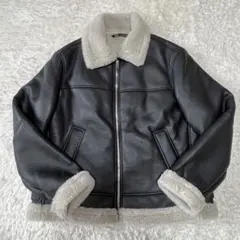 ムートンジャケット レザージャケット