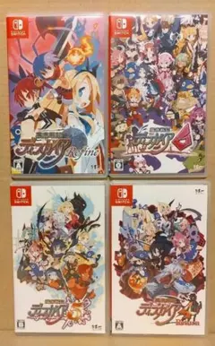 魔界戦記ディスガイア シリーズ 5本セット - メルカリ