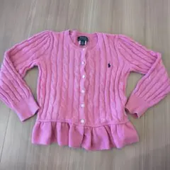 Polo Ralph Lauren ピンクカーディガン