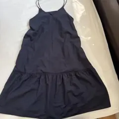 GU紺色キャミワンピース150cm
