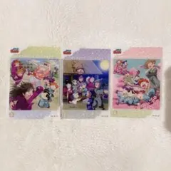 忍たま乱太郎 クリアカードコレクションガム No.102.105.107