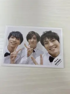 275.SixTONES 公式写真 セルフィー 田中樹 京本大我 森本慎太郎