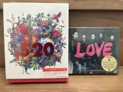 【新品・未開封】嵐 5×20 ＆ Love アルバム2枚セット（初回盤）
