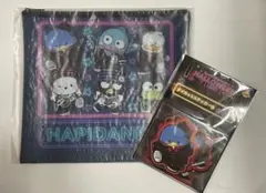 Happyくじ サンリオ フラットポーチ ダイカットステッカー はぴだんぶい