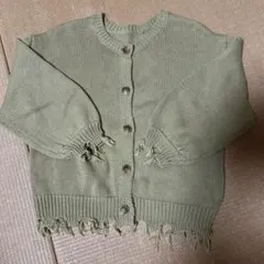 ニットカーディガン　120